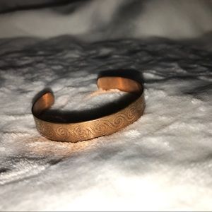 Detailed Copper Bracelet